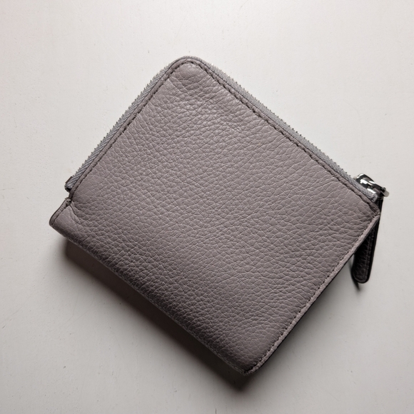 Kate Spade Jackson Small No Window L Zip Bi Fold Soft Taupe Wallet - Picture 3 of 3